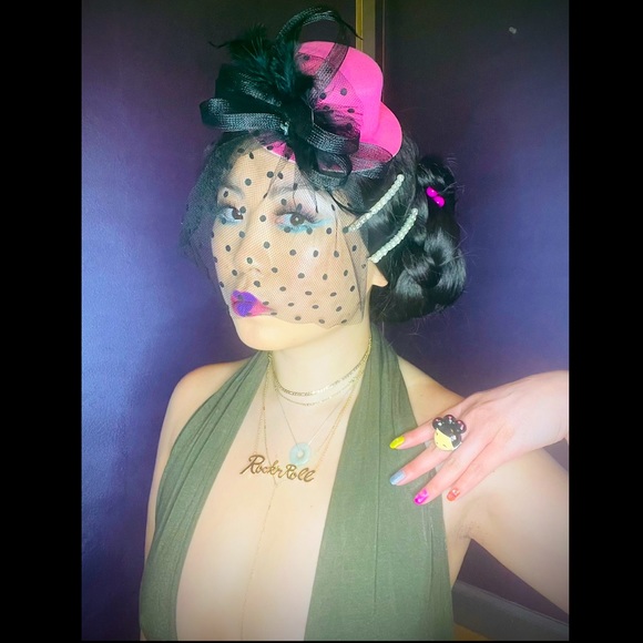 Mini Top Hat 🎩 With Veil - Picture 14 of 16